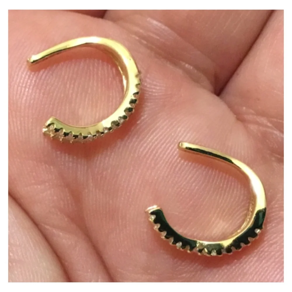 KRFY 14K Sterling Silver Earrings in Box